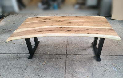 English Walnut Sit-Stand Desk